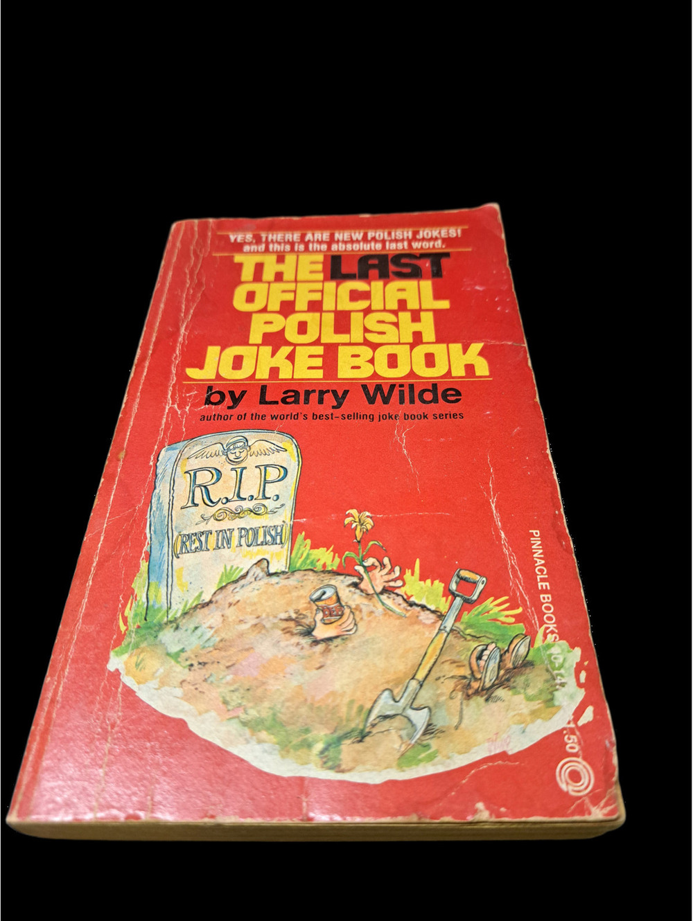 Vintage 1977 first printing of The Last Official Polish Joke Book